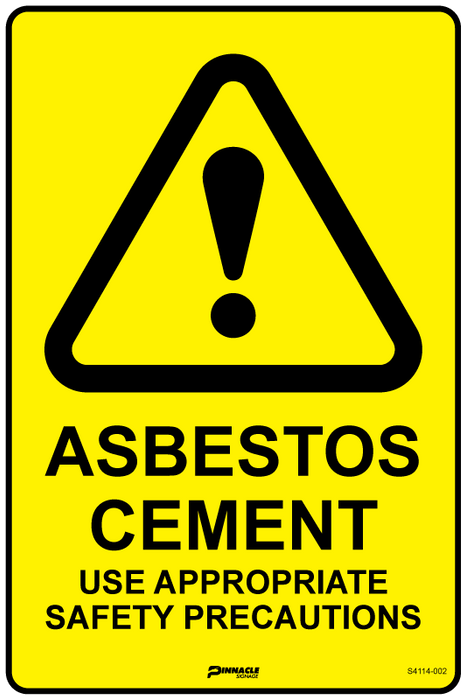 Asbestos Cement Use Appropriate Safety Precautions