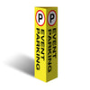 Three Sided Bollard Cover Surround, Event Parking