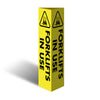 Three Sided Bollard Cover Surround, Forklifts In Use