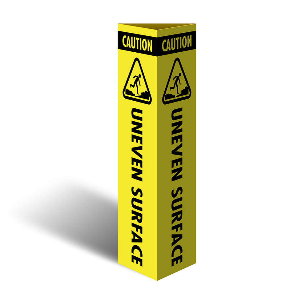 Three Sided Bollard Cover Surround, Uneven Surface (With Picto ...