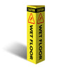 Three Sided Bollard Cover Surround, Wet Floor (With Picto)