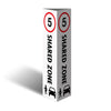 Three Sided Bollard Cover Surround, 5km Shared Zone