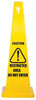 890mm Safety Cone, Caution Restricted Area Do Not Enter