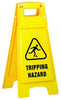 Plastic Sign Stand, Double Sided, Tripping Hazard