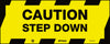 Floor Graphics, Self Adhesive, Anti-Slip, Caution Slippery Floor