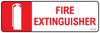 Fire Extinguisher 300 x 100mm