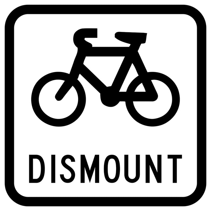 Cyclists Dismount (Picto)