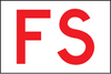 Utility Service Marker/Hydrant Marker, 150 x 100mm CL1 Refl. Aluminium, Red/White, FS