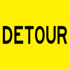Detour (Text), Multi Message 600 x 600mm Corflute, Class 1 Reflective