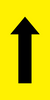Lane Status (Through Arrow), Multi Message 600 x 300mm Corflute, Class 1 Refl.