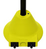 PortaPost Portable Weighted Sign Stand Base with Wheels, Yellow