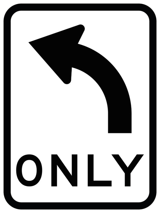 Left Turn Only