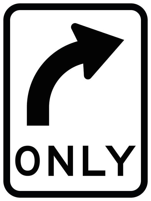 Right Turn Only