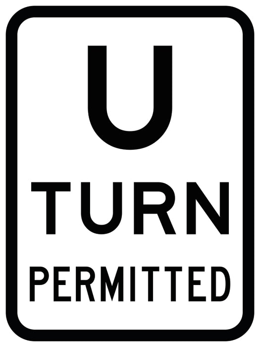 U Turn Permitted