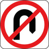 No U Turn (Australian Standard Except NSW)