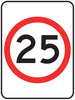 25 Speed Limit