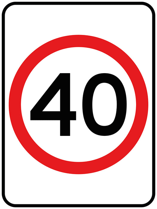 40 Speed Limit