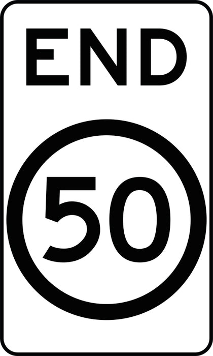 End 50 (Speed Limit)