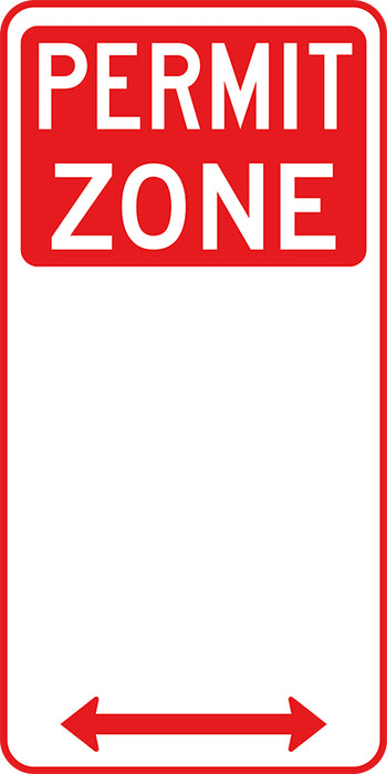 Permit Zone (Dual Arrow)