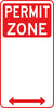 Permit Zone (Dual Arrow)