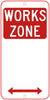 Works Zone (Dual Arrow)