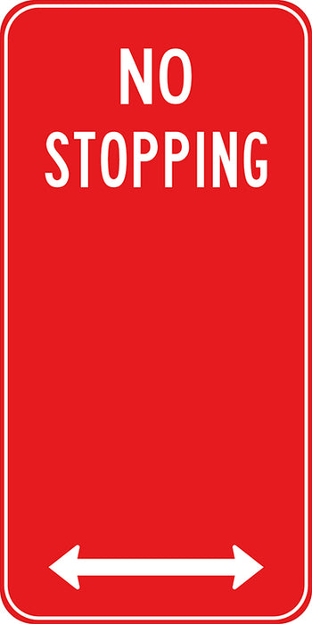 No Stopping (Dual Arrow)