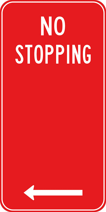 No Stopping (Left Arrow)