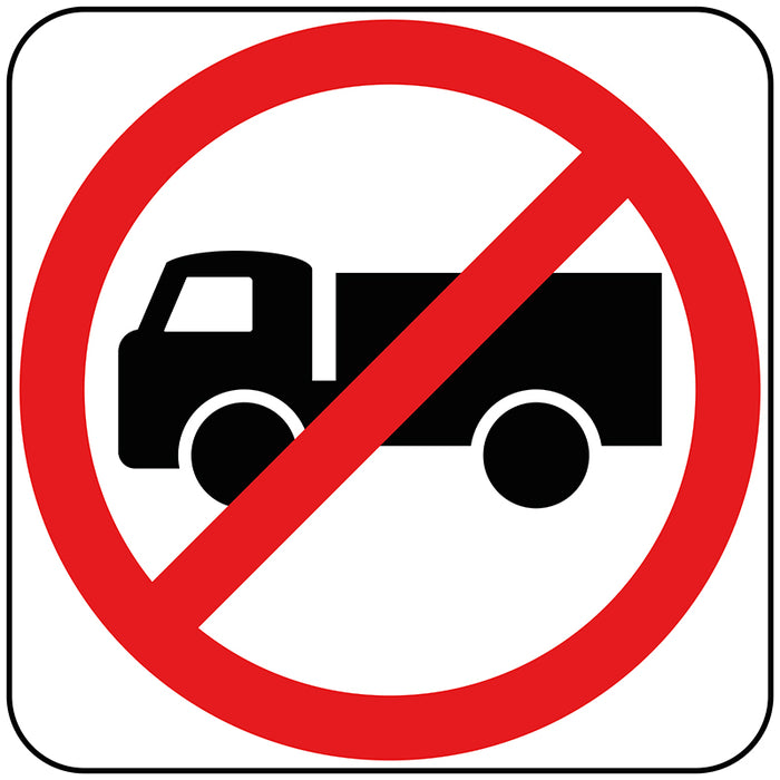 Trucks Prohibited