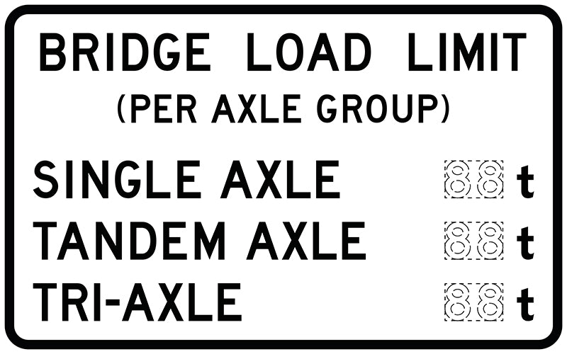 Bridge Load Limit Per Axle Group