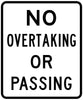 No Overtaking Or Passing