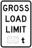 Gross Load Limit __t