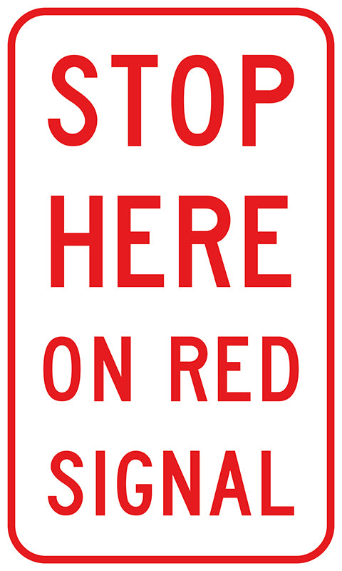 stop on red signal stop on red signal