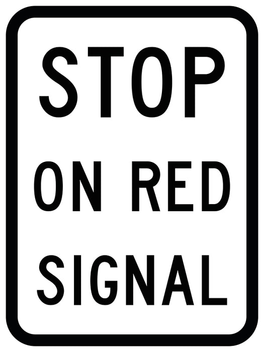 Stop On Red Signal