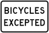 Bicycles Excepted