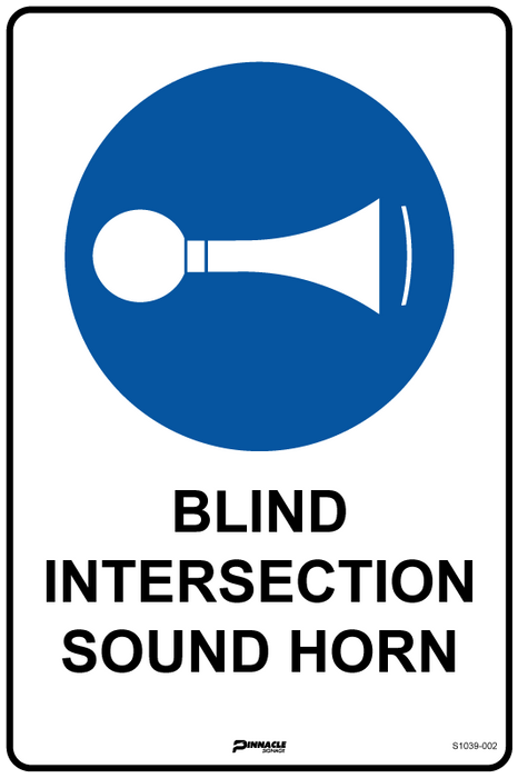 Blind Intersection Sound Horn