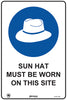 Sun Hat Must Be Worn On This Site