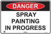 Danger Spray Painting In Progress