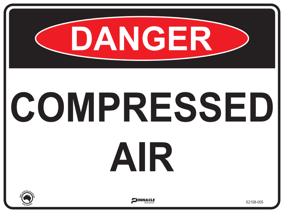 Danger Compressed Air