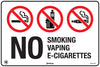 No Smoking No Vaping No E-Cigarettes