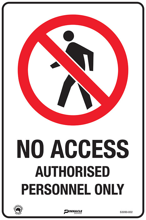 No Access Authorised Personnel Only