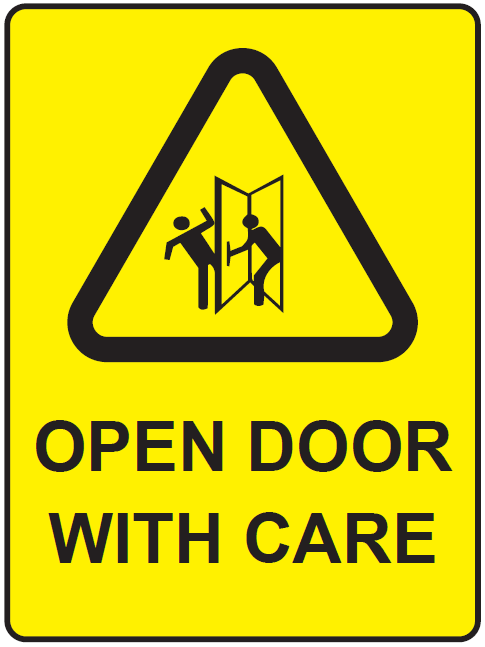 Open Door With Care — Pinnacle Signage