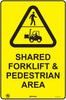 Shared Forklift & Pedestrian Area