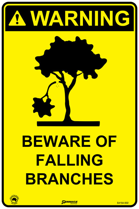 Warning Beware Of Falling Branches
