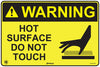 Warning Hot Surface Do Not Touch