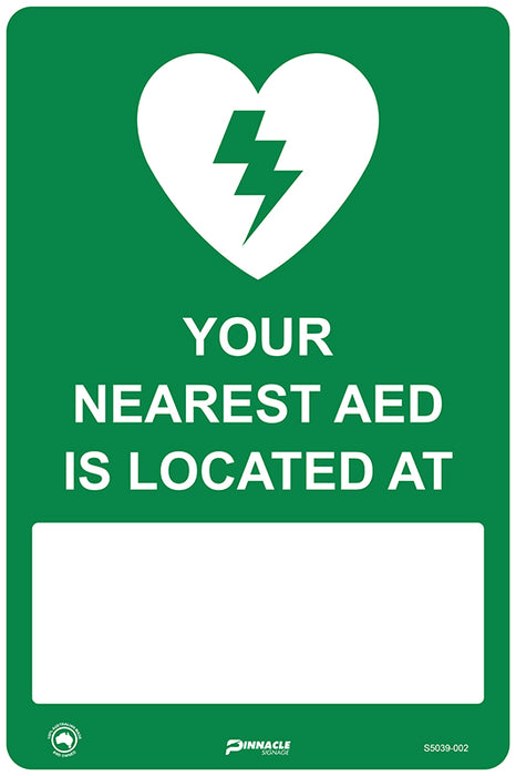 Your Nearest AED Is Located