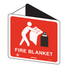 Fire Blanket 225 x 225mm Off Wall