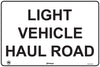 Light Vehicle Haul Road (Black on White)