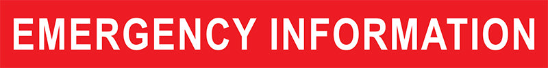 Emergency Information