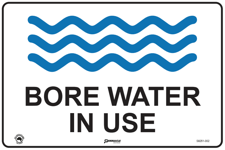 Bore Water In Use