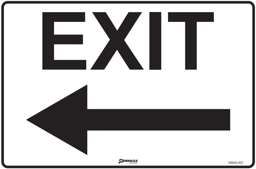 Exit, Left Arrow